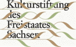 Logo der Kulturstiftung des Freistaats Sachsen in Graustufen