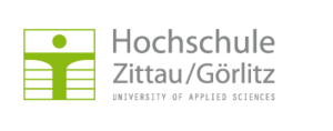 Logo der Hochschule Zittau-Görlitz in lindgrün und weiß