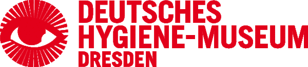 Logo des Deutschen Hygiene-Museums in rot