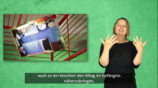 Videorundgang DGS &quot;Im Gefängnis&quot; - Teil III: Alltag in Haft // im Deutschen Hygiene-Museum Dresden (Vorschaubild zum Video)