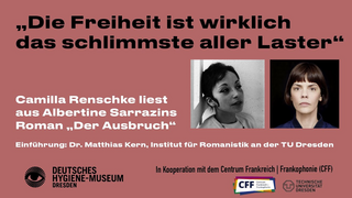 Camilla Renschke liest aus Albertine Sarrazins Roman &quot;Der Ausbruch&quot; (Vorschaubild zum Video)