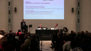 Panel 6: RASSE. Geschichte und Aktualität eines gefährlichen Konzepts - Geschichte und Ökonomie (Vorschaubild zum Video)