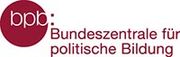 Logo der Bundeszentrale für Politische Bildung in rot