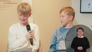 DGS: Forschungsfenster im Kinder-Museum: Mögen wir dieselben Gerüche, wenn wir geboren werden? (Vorschaubild zum Video)