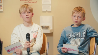 Forschungsfenster im Kinder-Museum: Mögen wir dieselben Gerüche, wenn wir geboren werden? (Vorschaubild zum Video)