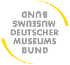 Logo des Deutschen Museumsbunds in grau und gelb