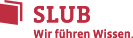 Logo der Sächsischen Landes- und Universitätsbibliothek in rot