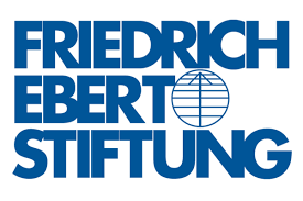 Logo der Friedrich Ebert Stiftung in blau
