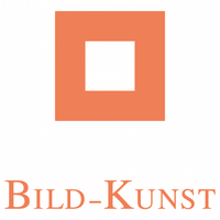 Logo der VG Bild-Kunst in orange und weiß 